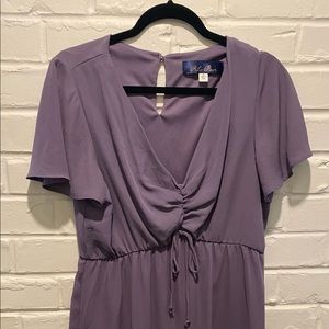 Lavender short length dress